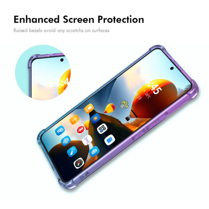 Funda para teléfono de TPU con airbag y diseño degradado de ENKAY Hat-Prince, For Xiaomi 17T Pro, For Redmi 15a 5G, For Xiaomi Poco X8 Pro Max, For Xiaomi Poco X8 Pro, For Redmi Note 15 Pro 5G Global 163.6mm, For Xiaomi Poco M7 4G 169mm                ...