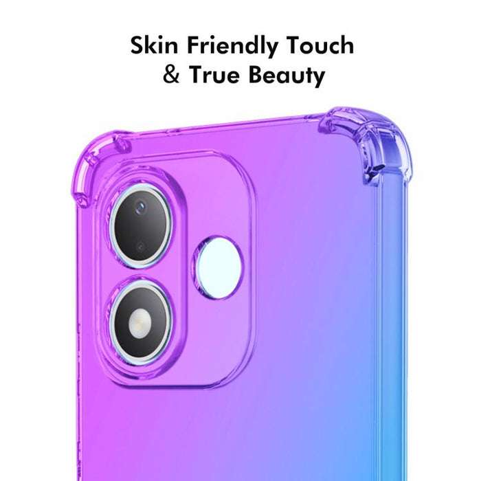 Funda para teléfono de TPU con airbag y diseño degradado de ENKAY Hat-Prince, For Xiaomi 17T Pro, For Redmi 15a 5G, For Xiaomi Poco X8 Pro Max, For Xiaomi Poco X8 Pro, For Redmi Note 15 Pro 5G Global 163.6mm, For Xiaomi Poco M7 4G 169mm                ...