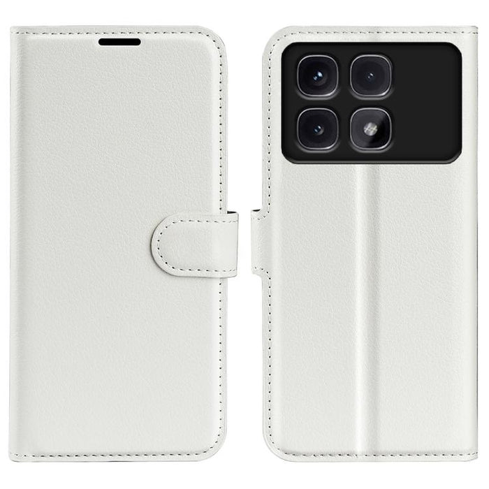 Funda de cuero con tapa horizontal y textura de lichi para teléfono con soporte, For Xiaomi Redmi Note 14 Pro 5G, For Xiaomi 14T Pro, For Xiaomi 14T, For Xiaomi Redmi 14C 4G, For Xiaomi Redmi K70 Ultra