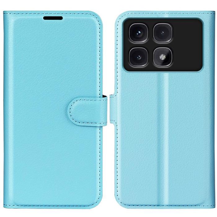 Funda de cuero con tapa horizontal y textura de lichi para teléfono con soporte, For Xiaomi Redmi Note 14 Pro 5G, For Xiaomi 14T Pro, For Xiaomi 14T, For Xiaomi Redmi 14C 4G, For Xiaomi Redmi K70 Ultra