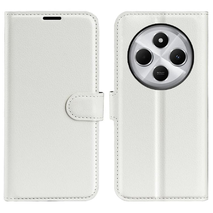 Funda de cuero con tapa horizontal y textura de lichi para teléfono con soporte, For Xiaomi Redmi Note 14 Pro 5G, For Xiaomi 14T Pro, For Xiaomi 14T, For Xiaomi Redmi 14C 4G, For Xiaomi Redmi K70 Ultra