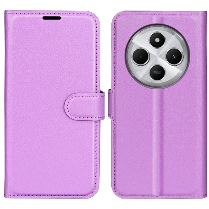 Funda de cuero con tapa horizontal y textura de lichi para teléfono con soporte, For Xiaomi Redmi Note 14 Pro 5G, For Xiaomi 14T Pro, For Xiaomi 14T, For Xiaomi Redmi 14C 4G, For Xiaomi Redmi K70 Ultra