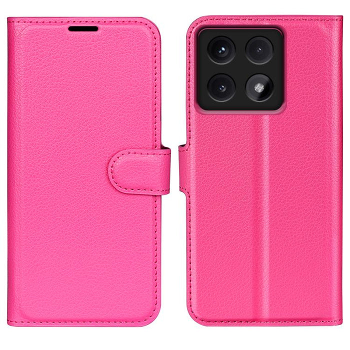Funda de cuero con tapa horizontal y textura de lichi para teléfono con soporte, For Xiaomi Redmi Note 14 Pro 5G, For Xiaomi 14T Pro, For Xiaomi 14T, For Xiaomi Redmi 14C 4G, For Xiaomi Redmi K70 Ultra
