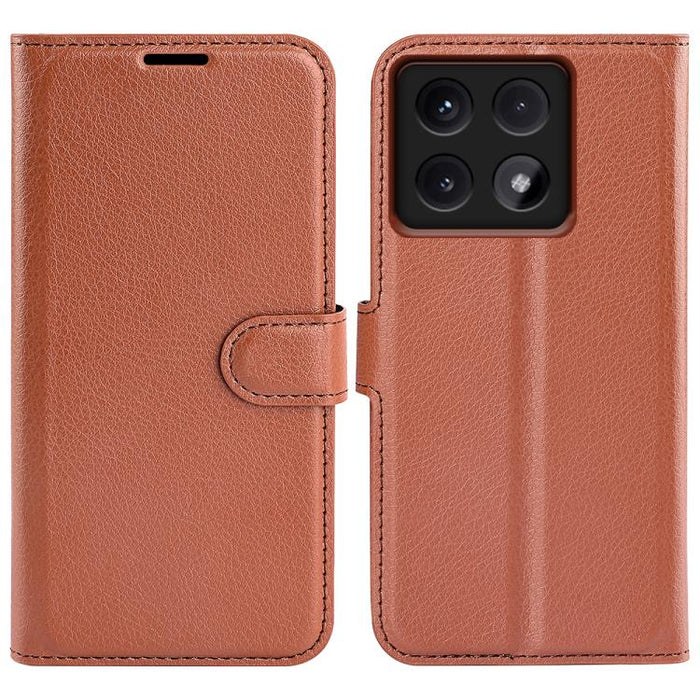 Funda de cuero con tapa horizontal y textura de lichi para teléfono con soporte, For Xiaomi Redmi Note 14 Pro 5G, For Xiaomi 14T Pro, For Xiaomi 14T, For Xiaomi Redmi 14C 4G, For Xiaomi Redmi K70 Ultra