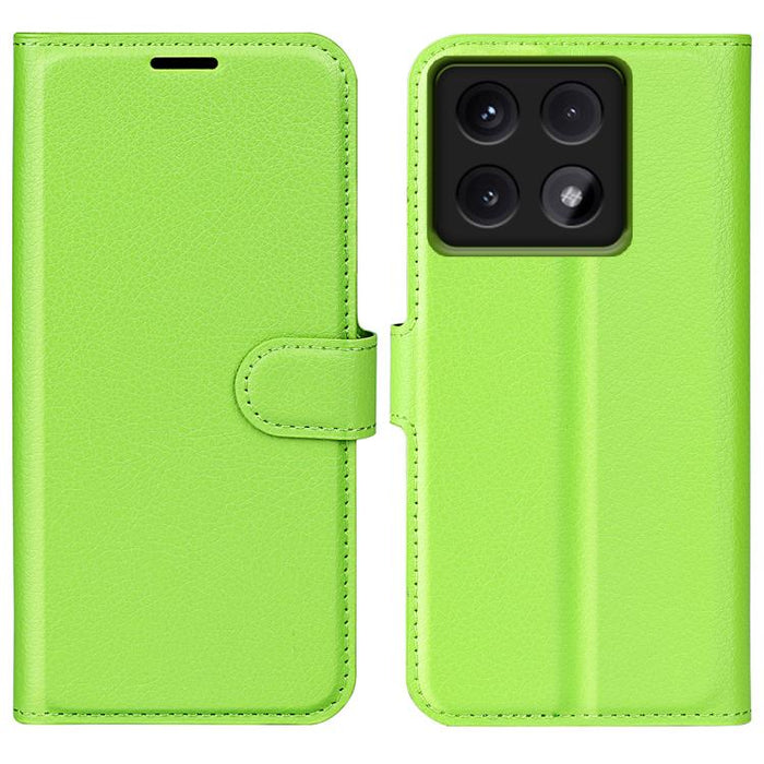 Funda de cuero con tapa horizontal y textura de lichi para teléfono con soporte, For Xiaomi Redmi Note 14 Pro 5G, For Xiaomi 14T Pro, For Xiaomi 14T, For Xiaomi Redmi 14C 4G, For Xiaomi Redmi K70 Ultra
