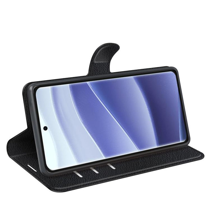 Funda de cuero con tapa horizontal y textura de lichi para teléfono con soporte, For Xiaomi Redmi Note 14 Pro 5G, For Xiaomi 14T Pro, For Xiaomi 14T, For Xiaomi Redmi 14C 4G, For Xiaomi Redmi K70 Ultra