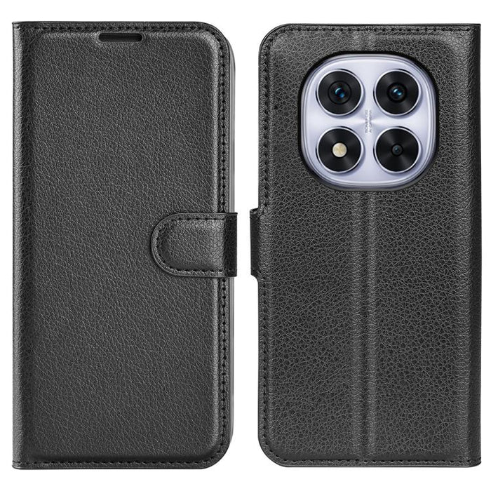 Funda de cuero con tapa horizontal y textura de lichi para teléfono con soporte, For Xiaomi Redmi Note 14 Pro 5G, For Xiaomi 14T Pro, For Xiaomi 14T, For Xiaomi Redmi 14C 4G, For Xiaomi Redmi K70 Ultra