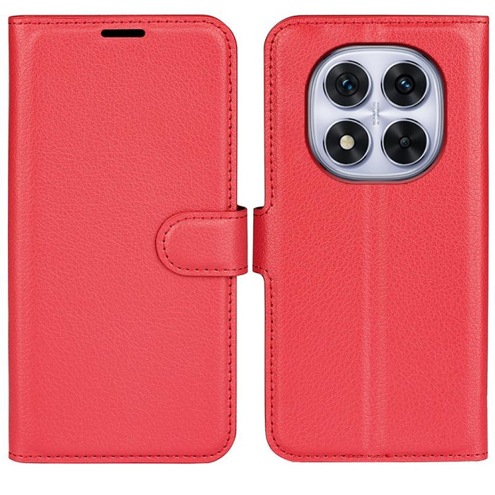 Funda de cuero con tapa horizontal y textura de lichi para teléfono con soporte, For Xiaomi Redmi Note 14 Pro 5G, For Xiaomi 14T Pro, For Xiaomi 14T, For Xiaomi Redmi 14C 4G, For Xiaomi Redmi K70 Ultra