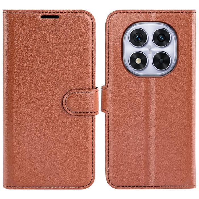 Funda de cuero con tapa horizontal y textura de lichi para teléfono con soporte, For Xiaomi Redmi Note 14 Pro 5G, For Xiaomi 14T Pro, For Xiaomi 14T, For Xiaomi Redmi 14C 4G, For Xiaomi Redmi K70 Ultra