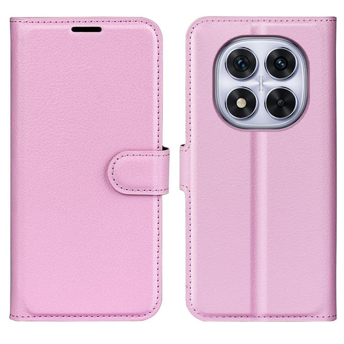 Funda de cuero con tapa horizontal y textura de lichi para teléfono con soporte, For Xiaomi Redmi Note 14 Pro 5G, For Xiaomi 14T Pro, For Xiaomi 14T, For Xiaomi Redmi 14C 4G, For Xiaomi Redmi K70 Ultra