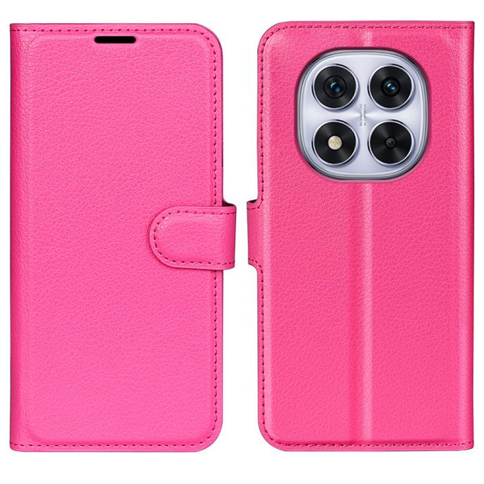 Funda de cuero con tapa horizontal y textura de lichi para teléfono con soporte, For Xiaomi Redmi Note 14 Pro 5G, For Xiaomi 14T Pro, For Xiaomi 14T, For Xiaomi Redmi 14C 4G, For Xiaomi Redmi K70 Ultra