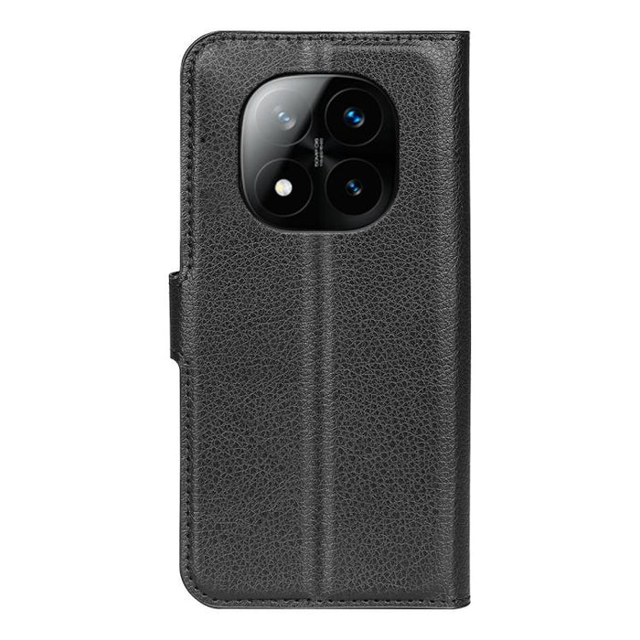 Funda de cuero con tapa horizontal y textura de lichi para teléfono con soporte, For Xiaomi Redmi Note 14 Pro+, For Xiaomi Redmi Note 14 Pro 5G, For Xiaomi 14T Pro, For Xiaomi 14T, For Xiaomi Redmi 14C 4G, For Xiaomi Redmi K70 Ultra                    ...