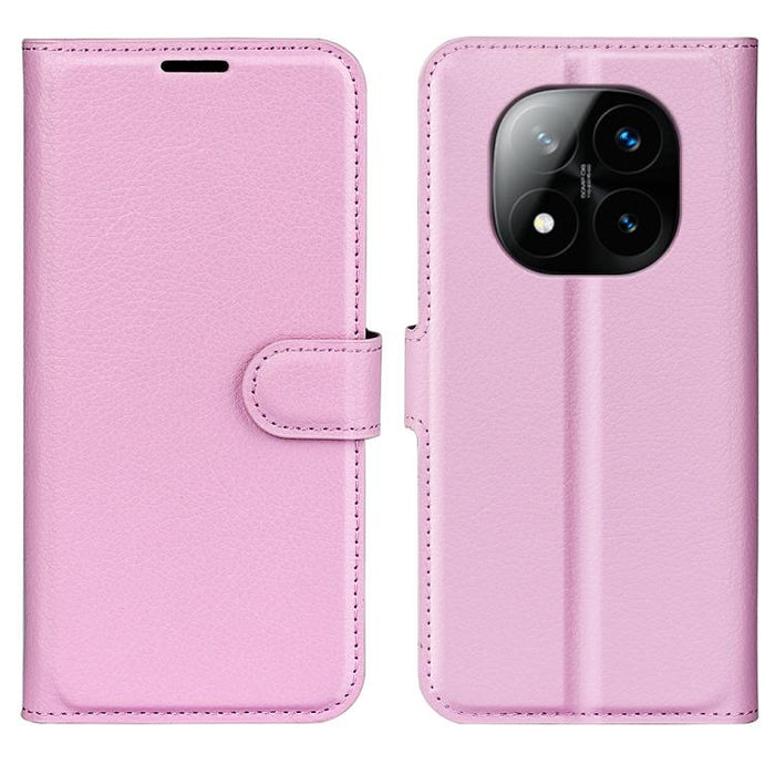 Funda de cuero con tapa horizontal y textura de lichi para teléfono con soporte, For Redmi Note 14 4G 164.84mm, For Xiaomi 15 Ultra, For Xiaomi Poco X7 Pro, For Xiaomi Poco M7 Pro 5G, For Xiaomi Redmi Note 14 Pro 4G, For Redmi Note 14 4G 163.25mm      ...