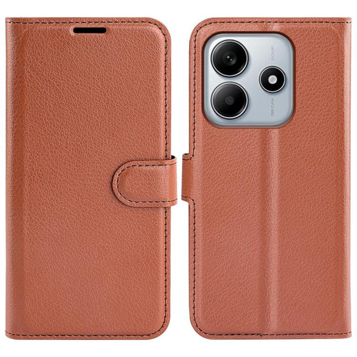 Funda de cuero con tapa horizontal y textura de lichi para teléfono con soporte, For Redmi Note 14 4G 164.84mm, For Xiaomi 15 Ultra, For Xiaomi Poco X7 Pro, For Xiaomi Poco M7 Pro 5G, For Xiaomi Redmi Note 14 Pro 4G, For Redmi Note 14 4G 163.25mm      ...