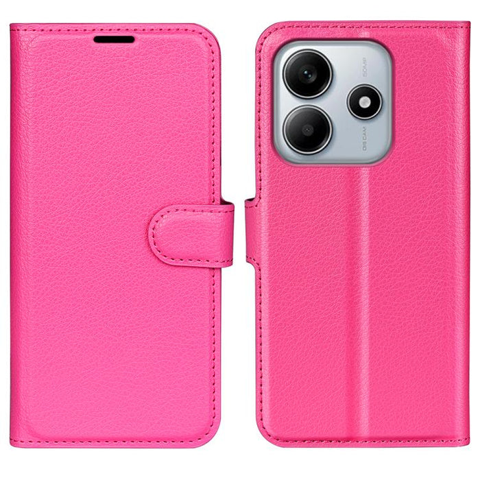 Funda de cuero con tapa horizontal y textura de lichi para teléfono con soporte, For Redmi Note 14 4G 164.84mm, For Xiaomi 15 Ultra, For Xiaomi Poco X7 Pro, For Xiaomi Poco M7 Pro 5G, For Xiaomi Redmi Note 14 Pro 4G, For Redmi Note 14 4G 163.25mm      ...
