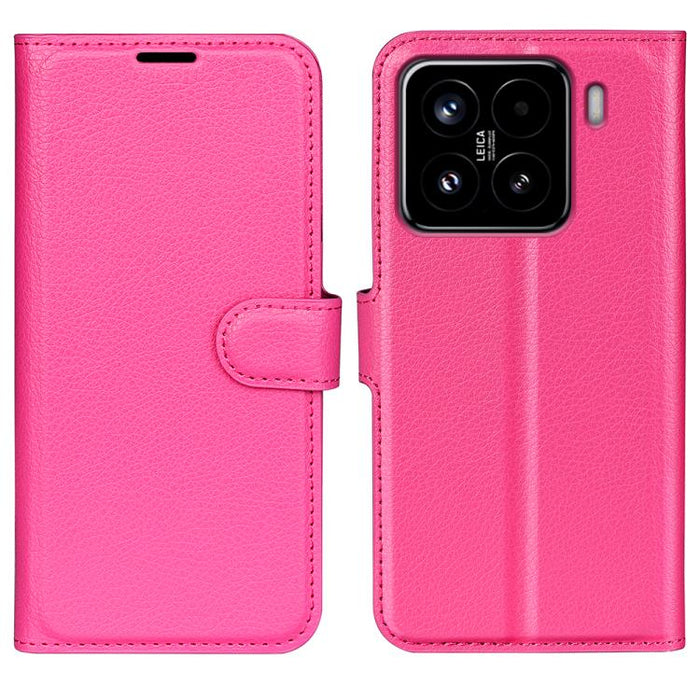 Funda de cuero con tapa horizontal y textura de lichi para teléfono con soporte, For Redmi Note 14 4G 164.84mm, For Xiaomi 15 Ultra, For Xiaomi Poco X7 Pro, For Xiaomi Poco M7 Pro 5G, For Xiaomi Redmi Note 14 Pro 4G, For Redmi Note 14 4G 163.25mm      ...