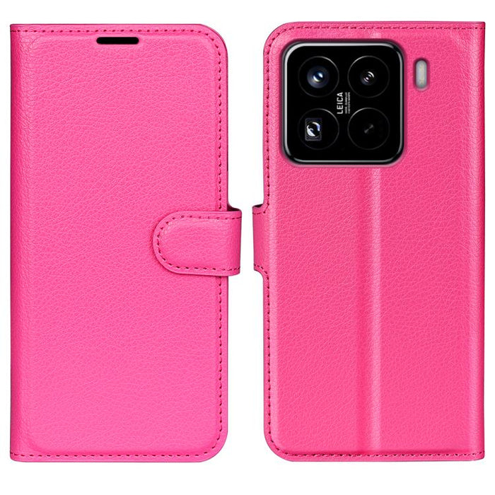Funda de cuero con tapa horizontal y textura de lichi para teléfono con soporte, For Xiaomi Redmi Note 14 Pro+, For Xiaomi Redmi Note 14 Pro 5G, For Xiaomi 14T Pro, For Xiaomi 14T, For Xiaomi Redmi 14C 4G, For Xiaomi Redmi K70 Ultra                    ...