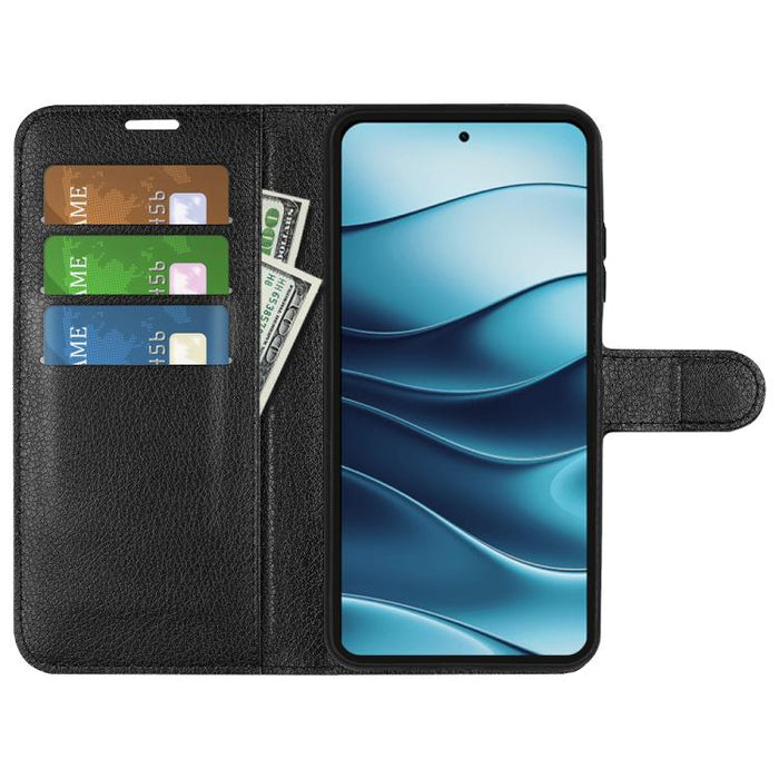 Funda de cuero con tapa horizontal y textura de lichi para teléfono con soporte, For Xiaomi Redmi Note 14 Pro+, For Xiaomi Redmi Note 14 Pro 5G, For Xiaomi 14T Pro, For Xiaomi 14T, For Xiaomi Redmi 14C 4G, For Xiaomi Redmi K70 Ultra                    ...