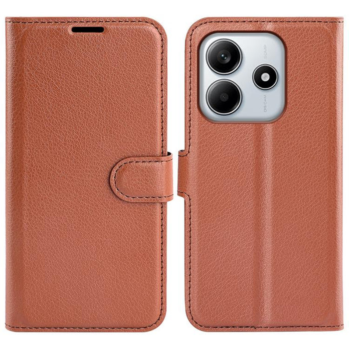 Funda de cuero con tapa horizontal y textura de lichi para teléfono con soporte, For Xiaomi Redmi Note 14 Pro+, For Xiaomi Redmi Note 14 Pro 5G, For Xiaomi 14T Pro, For Xiaomi 14T, For Xiaomi Redmi 14C 4G, For Xiaomi Redmi K70 Ultra                    ...