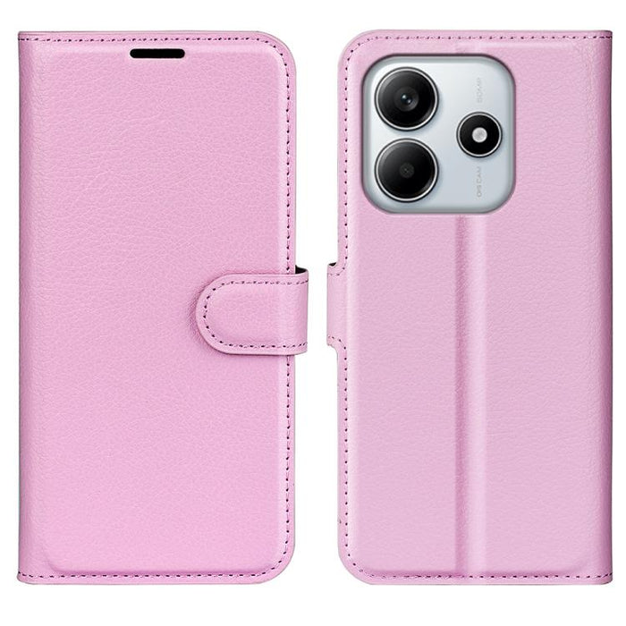 Funda de cuero con tapa horizontal y textura de lichi para teléfono con soporte, For Xiaomi Redmi Note 14 Pro+, For Xiaomi Redmi Note 14 Pro 5G, For Xiaomi 14T Pro, For Xiaomi 14T, For Xiaomi Redmi 14C 4G, For Xiaomi Redmi K70 Ultra                    ...