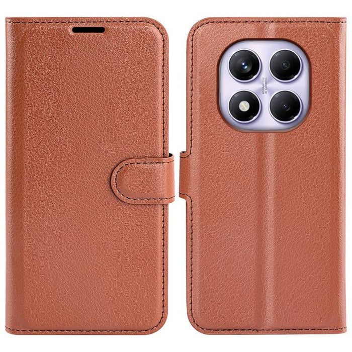 Funda de cuero con tapa horizontal y textura de lichi para teléfono con soporte, For Redmi Note 14 4G 164.84mm, For Xiaomi 15 Ultra, For Xiaomi Poco X7 Pro, For Xiaomi Poco M7 Pro 5G, For Xiaomi Redmi Note 14 Pro 4G, For Redmi Note 14 4G 163.25mm      ...
