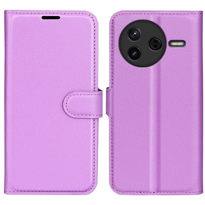 Funda de cuero con tapa horizontal y textura de lichi para teléfono con soporte, For Xiaomi Redmi Note 14 Pro 5G, For Xiaomi 14T Pro, For Xiaomi 14T, For Xiaomi Redmi 14C 4G, For Xiaomi Redmi K70 Ultra