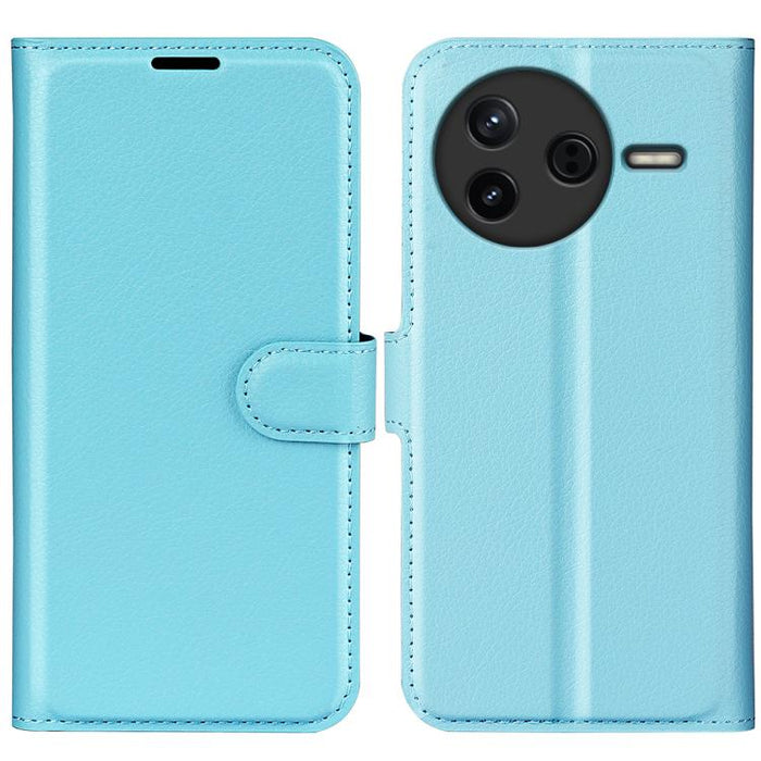 Funda de cuero con tapa horizontal y textura de lichi para teléfono con soporte, For Xiaomi Redmi Note 14 Pro 5G, For Xiaomi 14T Pro, For Xiaomi 14T, For Xiaomi Redmi 14C 4G, For Xiaomi Redmi K70 Ultra