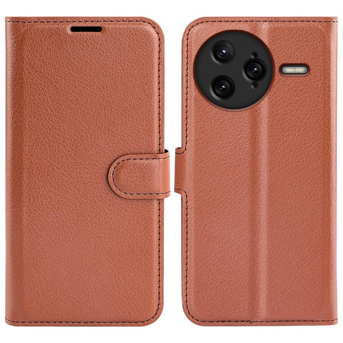 Funda de cuero con tapa horizontal y textura de lichi para teléfono con soporte, For Xiaomi Redmi Note 14 Pro 5G, For Xiaomi 14T Pro, For Xiaomi 14T, For Xiaomi Redmi 14C 4G, For Xiaomi Redmi K70 Ultra