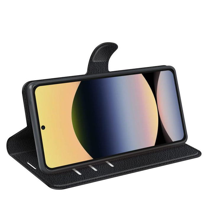 Funda de cuero con tapa horizontal y textura de lichi para teléfono con soporte, For Redmi Note 14S 4G, For Redmi Note 14 4G 164.84mm, For Xiaomi 15 Ultra, For Xiaomi Poco X7 Pro, For Xiaomi Poco M7 Pro 5G, For Xiaomi Redmi Note 14 Pro 4G              ...