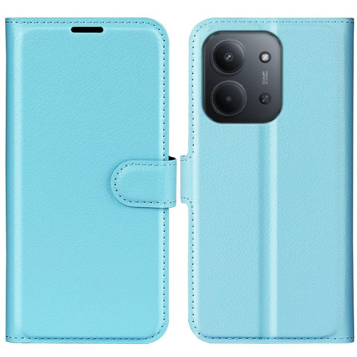 Funda de cuero con tapa horizontal y textura de lichi para teléfono con soporte, For Xiaomi Redmi Note 14 Pro 5G, For Xiaomi 14T Pro, For Xiaomi 14T, For Xiaomi Redmi 14C 4G, For Xiaomi Redmi K70 Ultra