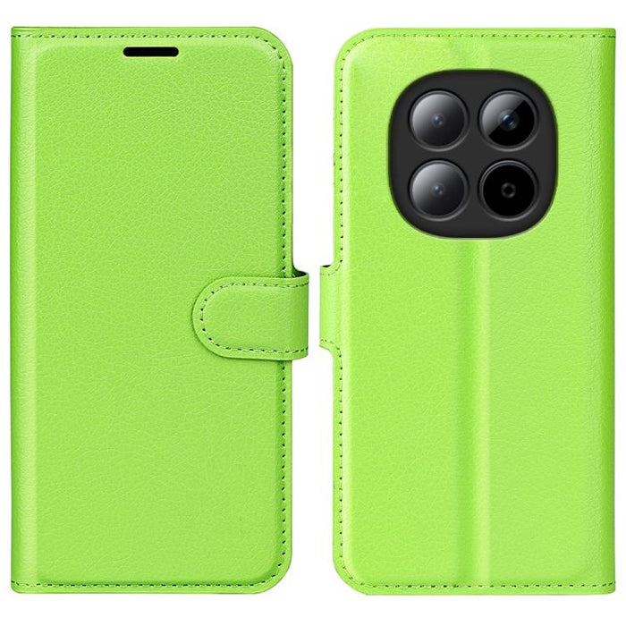 Funda de cuero con tapa horizontal y textura de lichi para teléfono con soporte, For Xiaomi 18 Pro Max 5G, For Xiaomi 18 Pro 5G, For Redmi Note 17 Pro 5G Global 163mm, For Xiaomi 17T Pro  5G, For Xiaomi 17T 5G, For Xiaomi 17 Ultra                      ...
