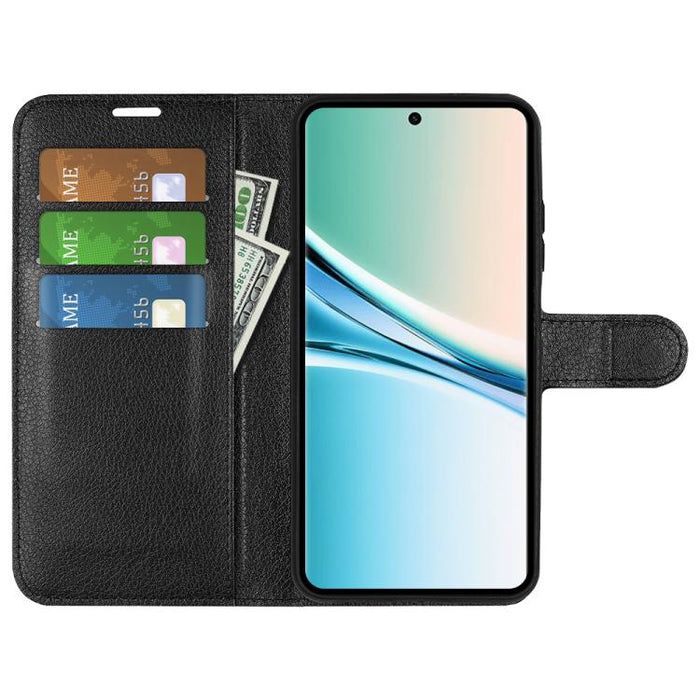 Funda de cuero con tapa horizontal y textura de lichi para teléfono con soporte, For Xiaomi Redmi Note 14 Pro 5G, For Xiaomi 14T Pro, For Xiaomi 14T, For Xiaomi Redmi 14C 4G, For Xiaomi Redmi K70 Ultra