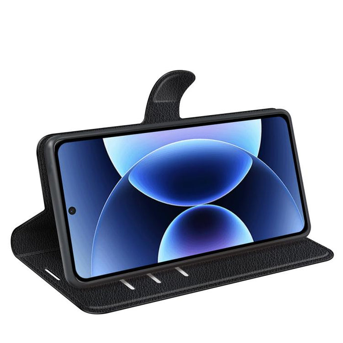 Funda de cuero con tapa horizontal y textura de lichi para teléfono con soporte, For Redmi Note 14S 4G, For Redmi Note 14 4G 164.84mm, For Xiaomi 15 Ultra, For Xiaomi Poco X7 Pro, For Xiaomi Poco M7 Pro 5G, For Xiaomi Redmi Note 14 Pro 4G              ...