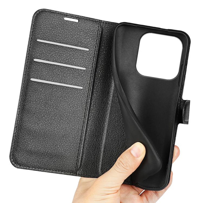 Funda de cuero con tapa horizontal y textura de lichi para teléfono con soporte, For Redmi Note 14S 4G, For Redmi Note 14 4G 164.84mm, For Xiaomi 15 Ultra, For Xiaomi Poco X7 Pro, For Xiaomi Poco M7 Pro 5G, For Xiaomi Redmi Note 14 Pro 4G              ...