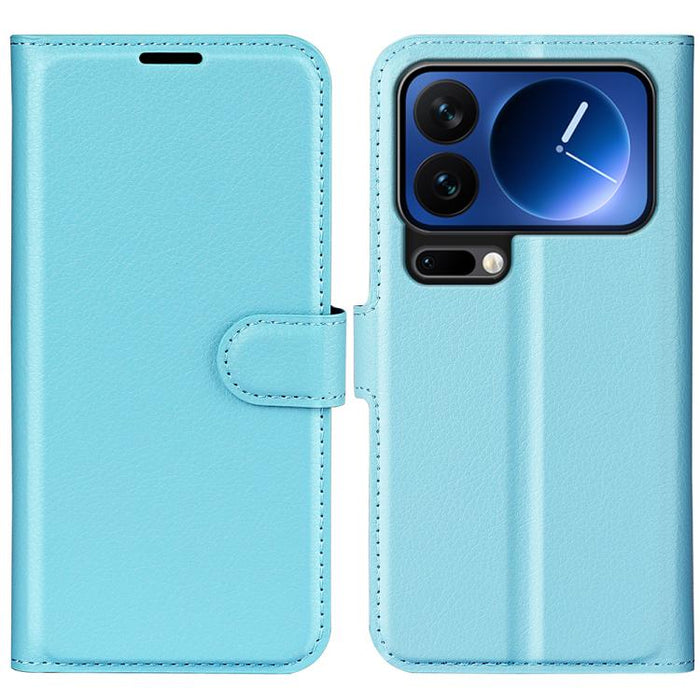 Funda de cuero con tapa horizontal y textura de lichi para teléfono con soporte, For Xiaomi 18 Pro Max 5G, For Xiaomi 18 Pro 5G, For Redmi Note 17 Pro 5G Global 163mm, For Xiaomi 17T Pro  5G, For Xiaomi 17T 5G, For Xiaomi 17 Ultra                      ...