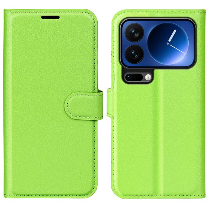Funda de cuero con tapa horizontal y textura de lichi para teléfono con soporte, For Xiaomi 18 Pro Max 5G, For Xiaomi 18 Pro 5G, For Redmi Note 17 Pro 5G Global 163mm, For Xiaomi 17T Pro  5G, For Xiaomi 17T 5G, For Xiaomi 17 Ultra                      ...