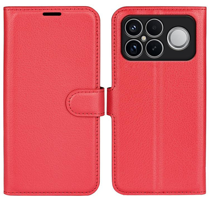 Funda de cuero con tapa horizontal y textura de lichi para teléfono con soporte, For Xiaomi Redmi Note 14 Pro 5G, For Xiaomi 14T Pro, For Xiaomi 14T, For Xiaomi Redmi 14C 4G, For Xiaomi Redmi K70 Ultra