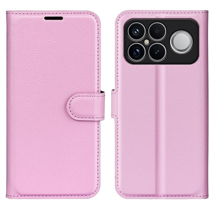 Funda de cuero con tapa horizontal y textura de lichi para teléfono con soporte, For Xiaomi Redmi Note 14 Pro 5G, For Xiaomi 14T Pro, For Xiaomi 14T, For Xiaomi Redmi 14C 4G, For Xiaomi Redmi K70 Ultra