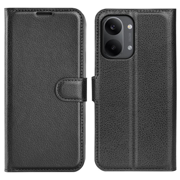 Funda de cuero con tapa horizontal y textura de lichi para teléfono con soporte, For Xiaomi Redmi Note 14 Pro 5G, For Xiaomi 14T Pro, For Xiaomi 14T, For Xiaomi Redmi 14C 4G, For Xiaomi Redmi K70 Ultra