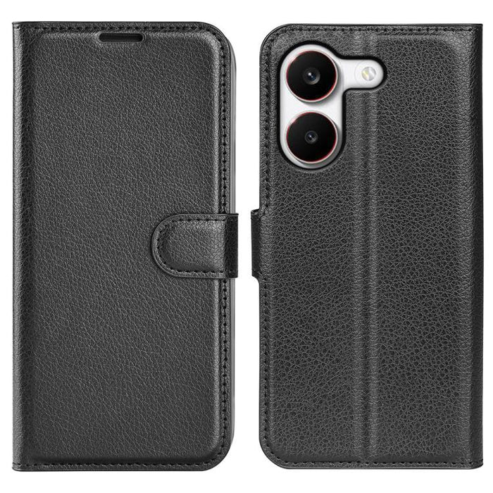 Funda de cuero con tapa horizontal y textura de lichi para teléfono con soporte, For Redmi A7 Pro 171mm / Poco C85x 5G, For Xiaomi 17T, For Redmi Turbo 5 Max / Poco X8 Pro Max, For Redmi Turbo 5 5G / Poco X8 Pro 5G, For Redmi Note 15 Pro+ Global 163.3m...