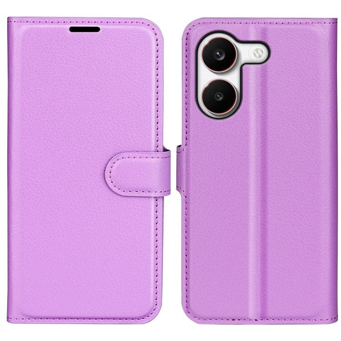 Funda de cuero con tapa horizontal y textura de lichi para teléfono con soporte, For Redmi A7 Pro 171mm / Poco C85x 5G, For Xiaomi 17T, For Redmi Turbo 5 Max / Poco X8 Pro Max, For Redmi Turbo 5 5G / Poco X8 Pro 5G, For Redmi Note 15 Pro+ Global 163.3m...