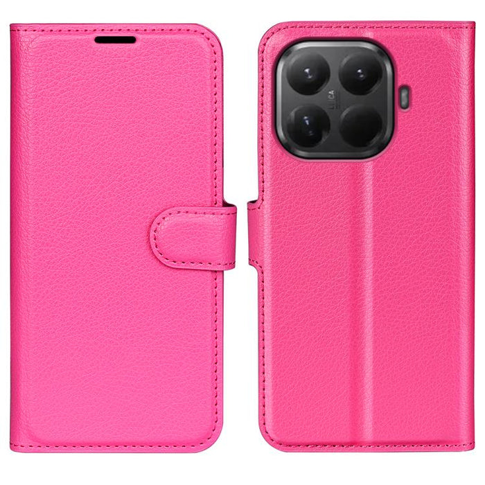 Funda de cuero con tapa horizontal y textura de lichi para teléfono con soporte, For Redmi A7 Pro 171mm / Poco C85x 5G, For Xiaomi 17T, For Redmi Turbo 5 Max / Poco X8 Pro Max, For Redmi Turbo 5 5G / Poco X8 Pro 5G, For Redmi Note 15 Pro+ Global 163.3m...