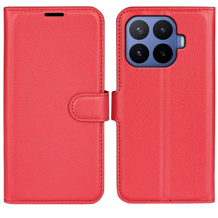 Funda de cuero con tapa horizontal y textura de lichi para teléfono con soporte, For Xiaomi 18 Pro Max 5G, For Xiaomi 18 Pro 5G, For Redmi Note 17 Pro 5G Global 163mm, For Xiaomi 17T Pro  5G, For Xiaomi 17T 5G, For Xiaomi 17 Ultra                      ...