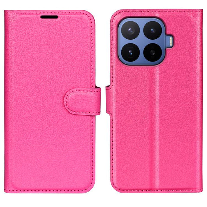 Funda de cuero con tapa horizontal y textura de lichi para teléfono con soporte, For Xiaomi 18 Pro Max 5G, For Xiaomi 18 Pro 5G, For Redmi Note 17 Pro 5G Global 163mm, For Xiaomi 17T Pro  5G, For Xiaomi 17T 5G, For Xiaomi 17 Ultra                      ...