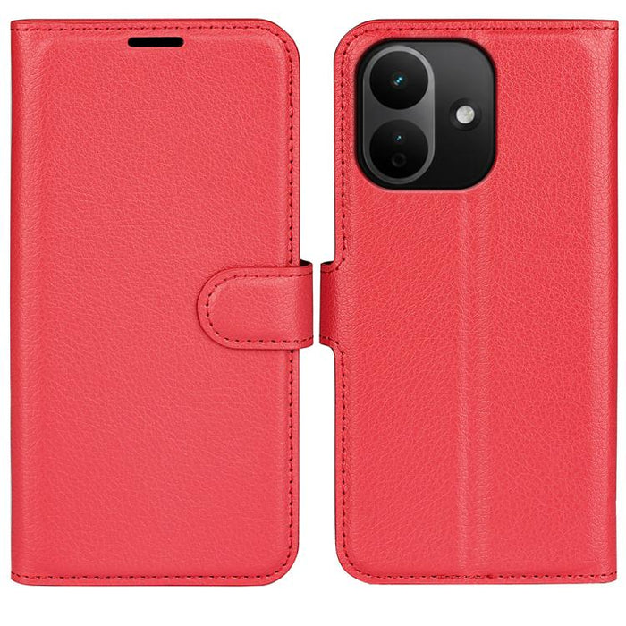 Funda de cuero con tapa horizontal y textura de lichi para teléfono con soporte, For Xiaomi 18 Pro Max 5G, For Xiaomi 18 Pro 5G, For Redmi Note 17 Pro 5G Global 163mm, For Xiaomi 17T Pro  5G, For Xiaomi 17T 5G, For Xiaomi 17 Ultra                      ...