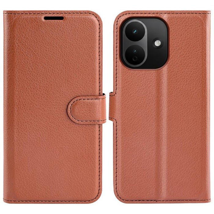 Funda de cuero con tapa horizontal y textura de lichi para teléfono con soporte, For Xiaomi 18 Pro Max 5G, For Xiaomi 18 Pro 5G, For Redmi Note 17 Pro 5G Global 163mm, For Xiaomi 17T Pro  5G, For Xiaomi 17T 5G, For Xiaomi 17 Ultra                      ...