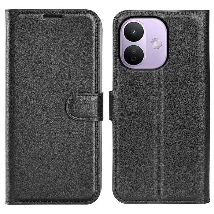 Funda de cuero con tapa horizontal y textura de lichi para teléfono con soporte, For Xiaomi Redmi Note 14 Pro 5G, For Xiaomi 14T Pro, For Xiaomi 14T, For Xiaomi Redmi 14C 4G, For Xiaomi Redmi K70 Ultra