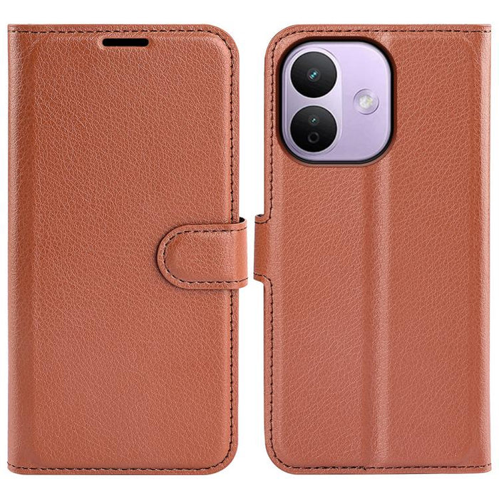 Funda de cuero con tapa horizontal y textura de lichi para teléfono con soporte, For Xiaomi Redmi Note 14 Pro 5G, For Xiaomi 14T Pro, For Xiaomi 14T, For Xiaomi Redmi 14C 4G, For Xiaomi Redmi K70 Ultra