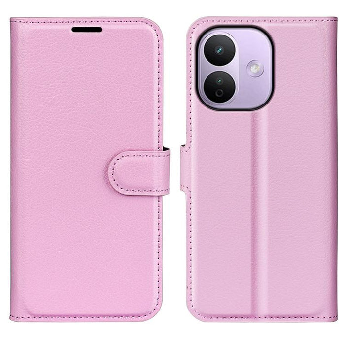 Funda de cuero con tapa horizontal y textura de lichi para teléfono con soporte, For Xiaomi Redmi Note 14 Pro 5G, For Xiaomi 14T Pro, For Xiaomi 14T, For Xiaomi Redmi 14C 4G, For Xiaomi Redmi K70 Ultra