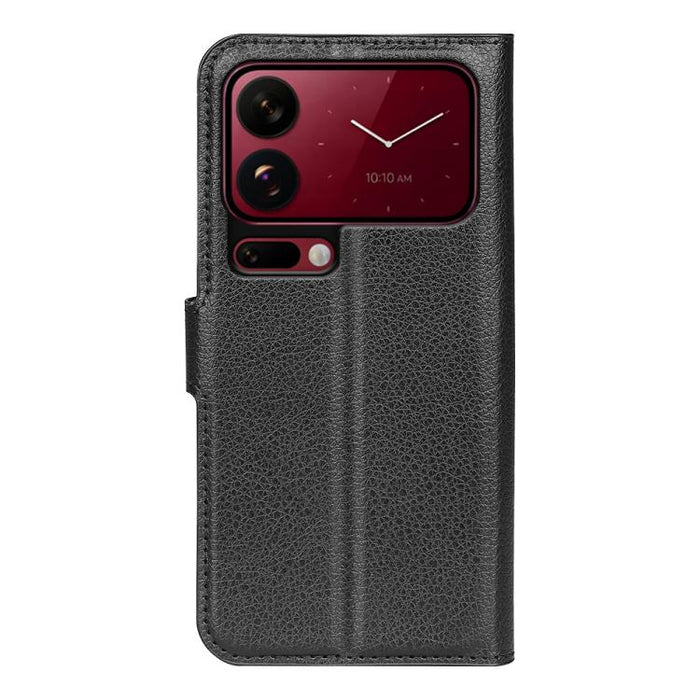 Funda de cuero con tapa horizontal y textura de lichi para teléfono con soporte, For Xiaomi 18 Pro Max 5G, For Xiaomi 18 Pro 5G, For Redmi Note 17 Pro 5G Global 163mm, For Xiaomi 17T Pro  5G, For Xiaomi 17T 5G, For Xiaomi 17 Ultra                      ...
